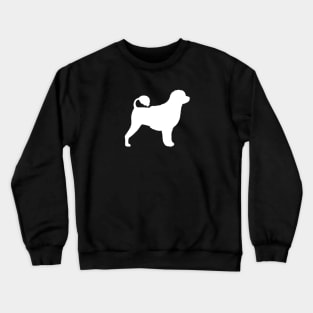 Portuguese Water Dog Silhouette Crewneck Sweatshirt